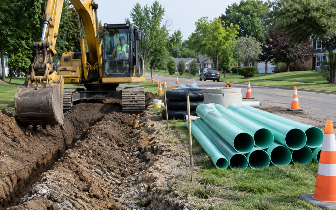 Replacing a Sewer Line? Here’s What Happens Before You Dig